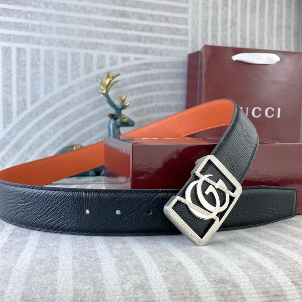 Ремень мужской кожаный 3.8 см фото 5