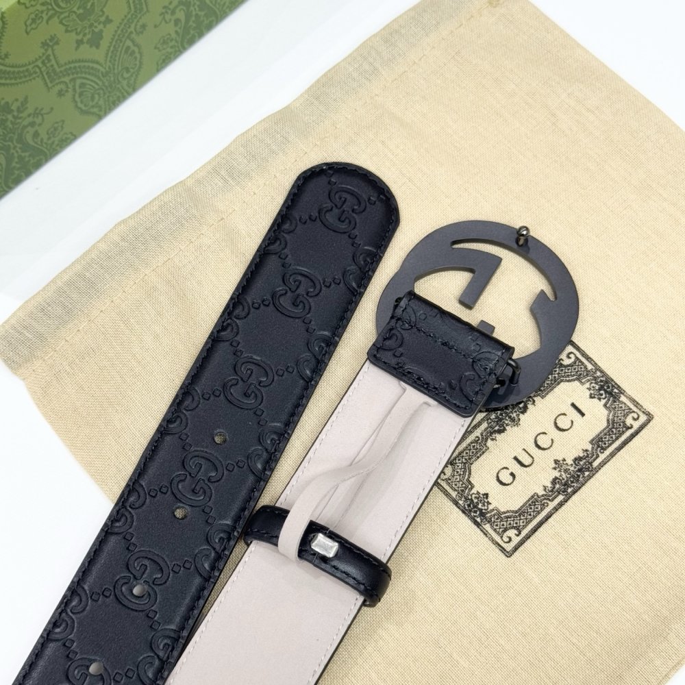 Belt male leather 3.8 cm фото 5