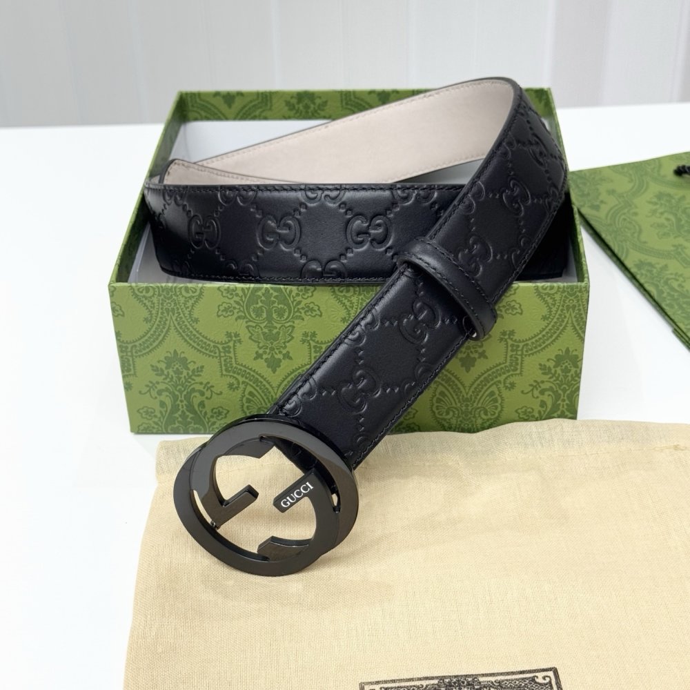 Belt male leather 3.8 cm фото 6