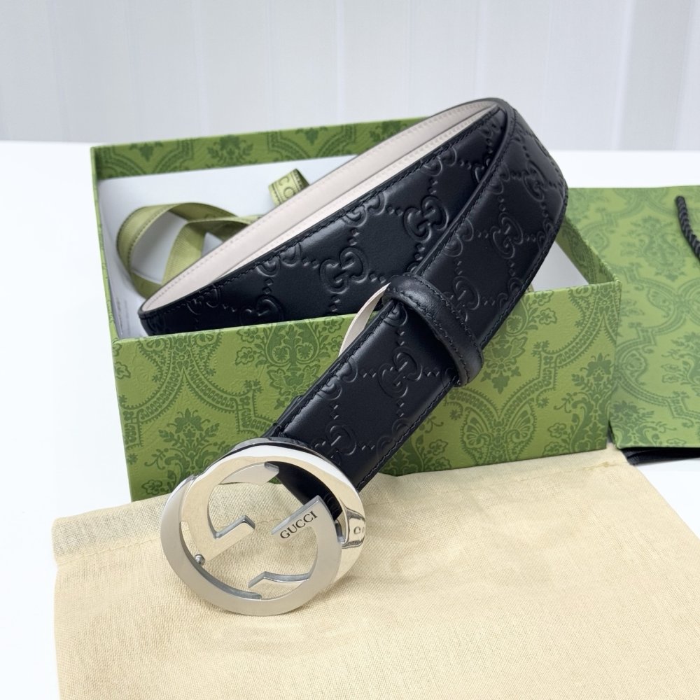 Belt male leather 3.8 cm фото 6