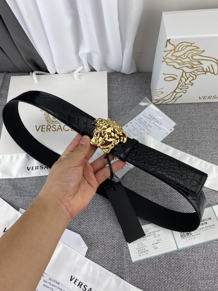 Ремень мужской кожаный 3.8 см фото 9