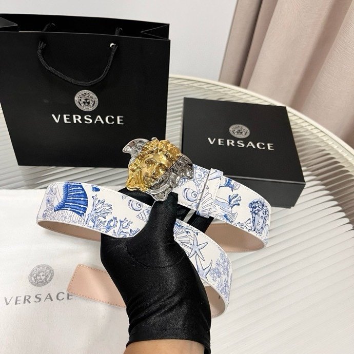 Ремень мужской кожаный 4 см фото 2