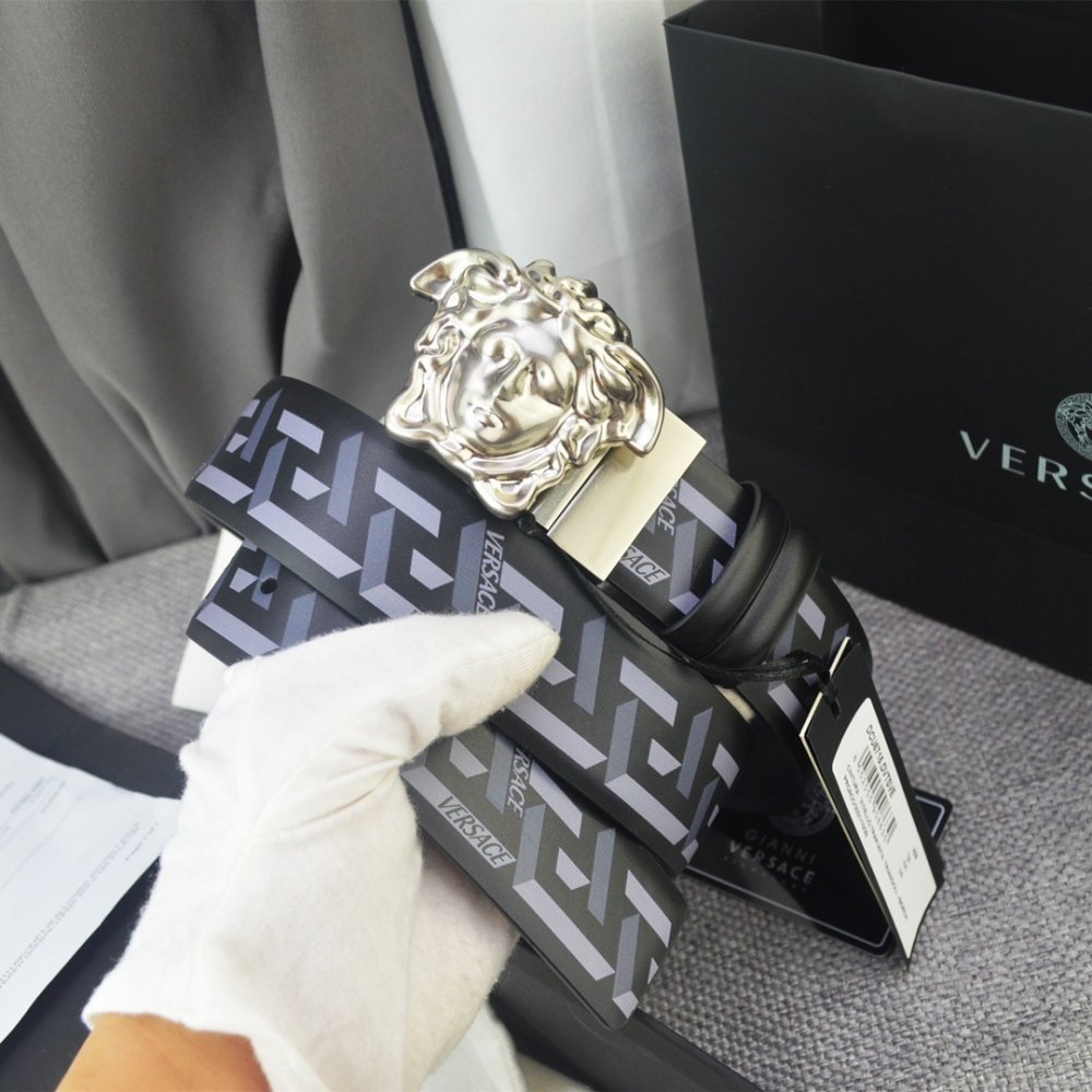 Ремень мужской кожаный 4 см фото 4