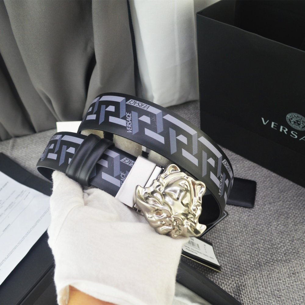 Ремень мужской кожаный 4 см фото 7