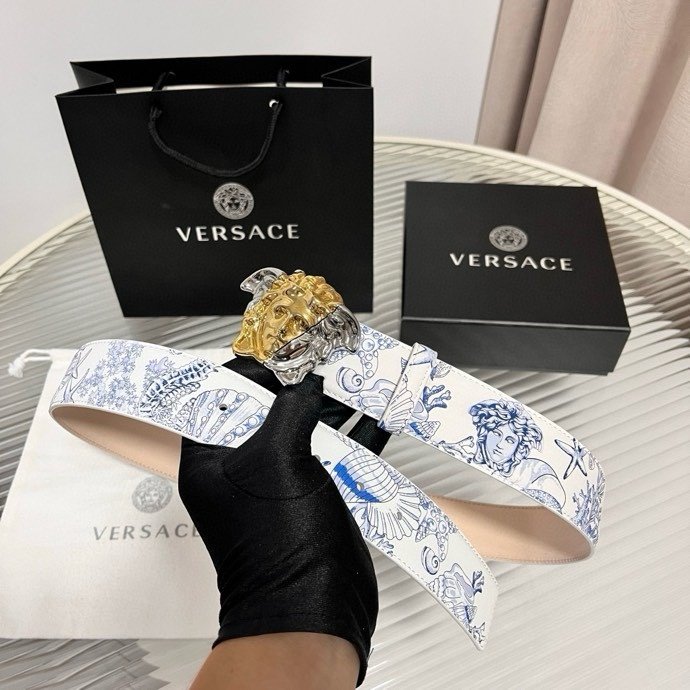 Ремень мужской кожаный 4 см фото 8