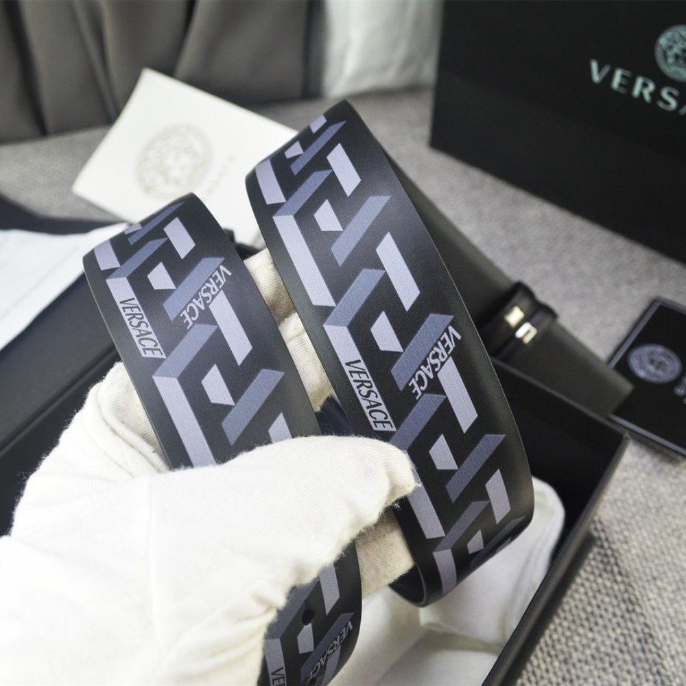 Ремень мужской кожаный 4 см фото 8