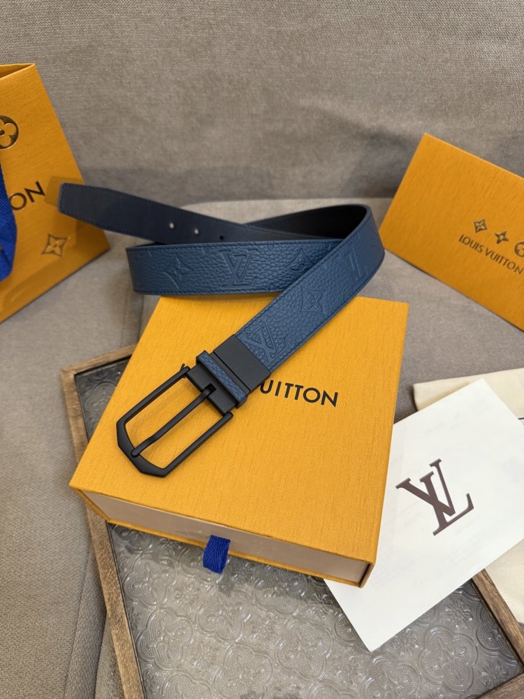 Ремінь Slender двосторонній шкіряний 3.5 см фото 2