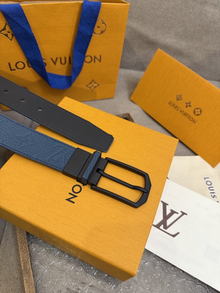 Ремінь Slender двосторонній шкіряний 3.5 см фото 4