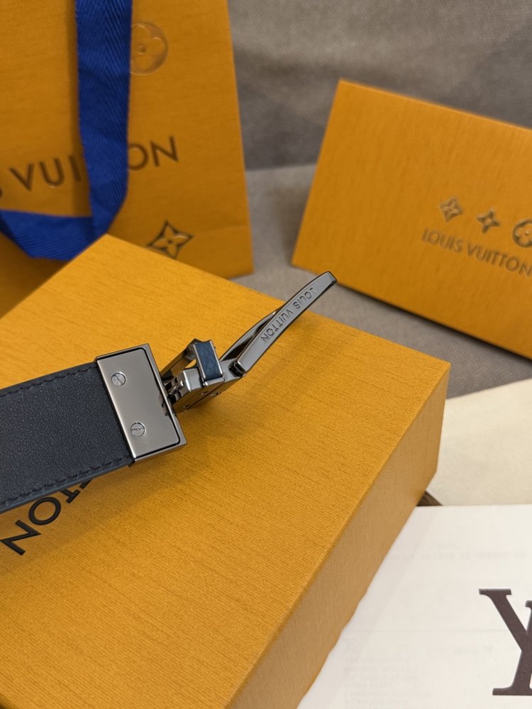 Ремень Slender двусторонний кожаный 3.5 см фото 5