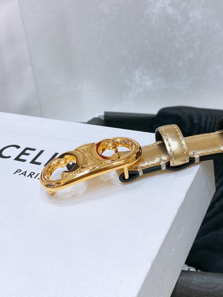 Ремень женский кожаный 1.8 см фото 2