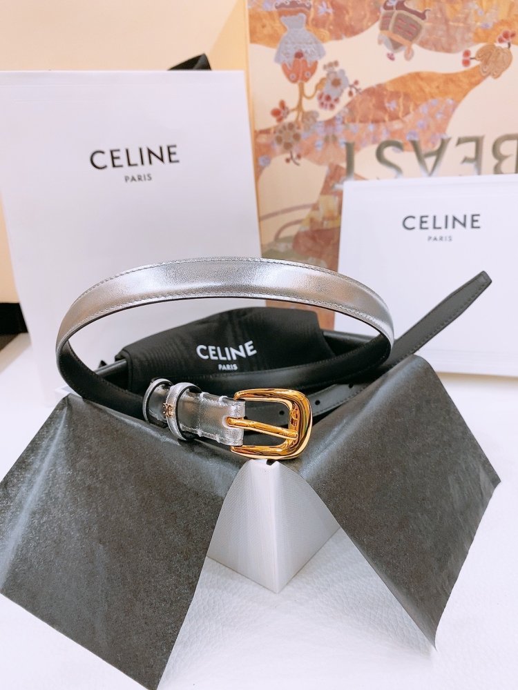 Belt female leather 1.8 cm фото 2