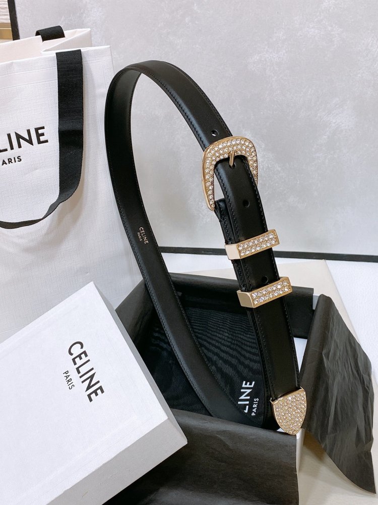 Ремінь жіночий шкіряний 2.5 см