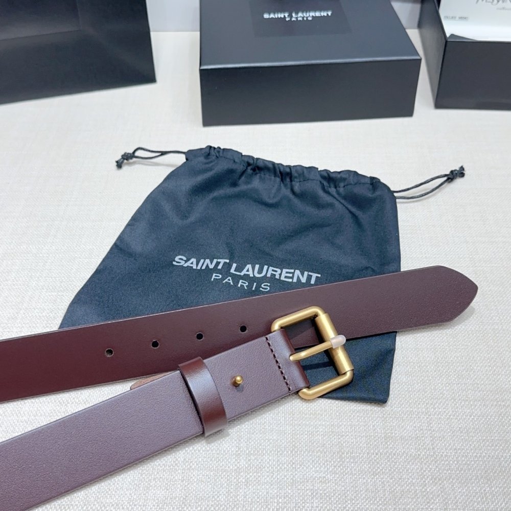 Ремінь жіночий шкіряний 3.4 см фото 4