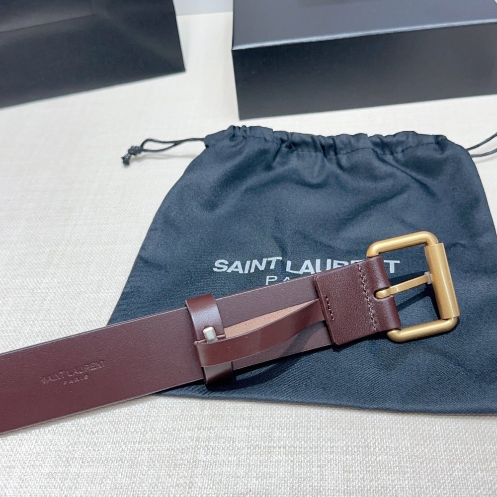 Ремінь жіночий шкіряний 3.4 см фото 6