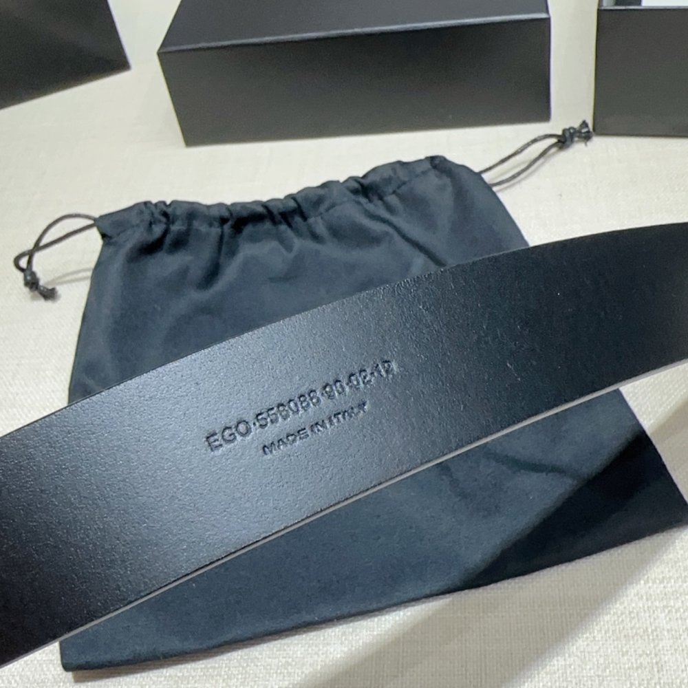 Belt female leather 3.4 cm фото 7