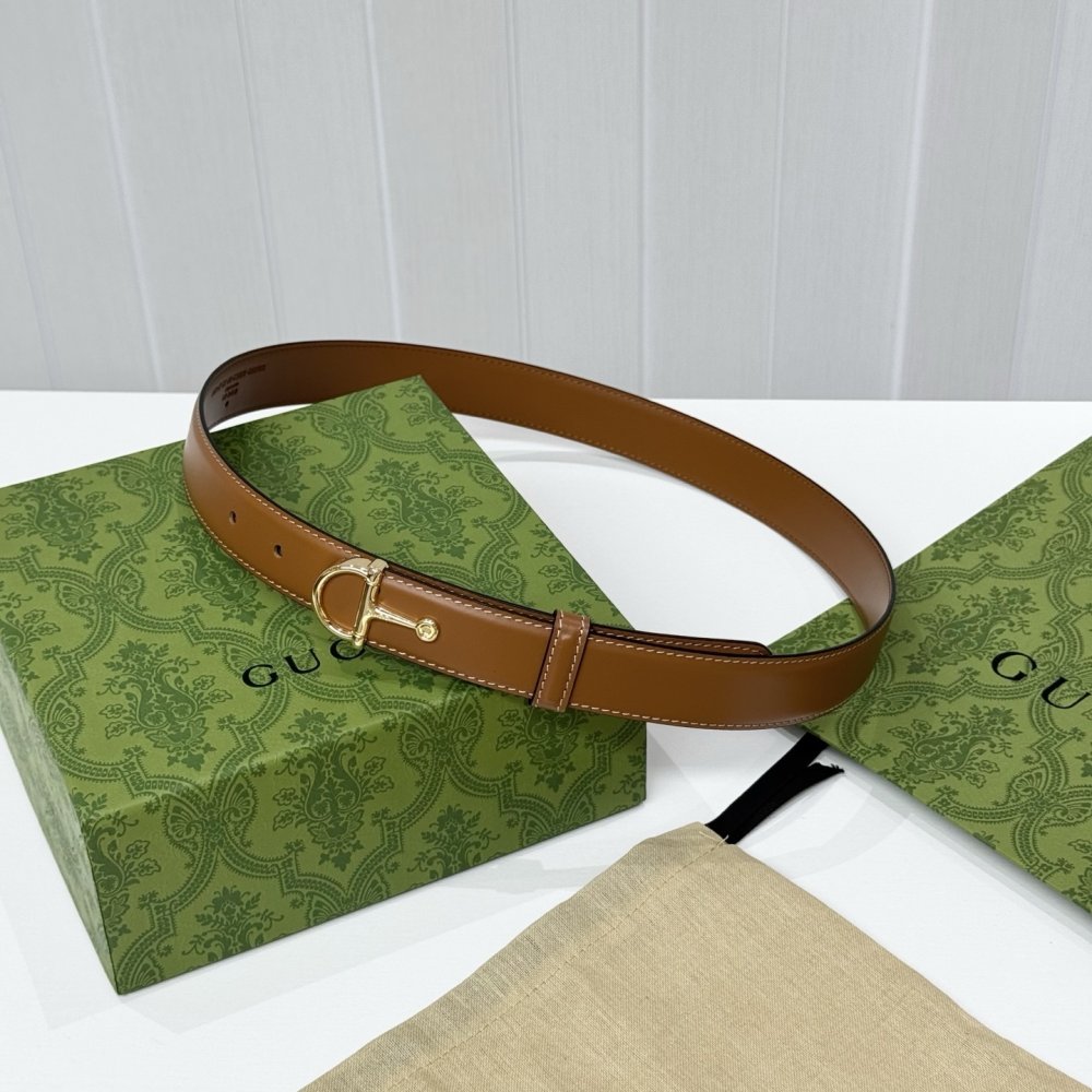 Ремень женский кожаный 3 см