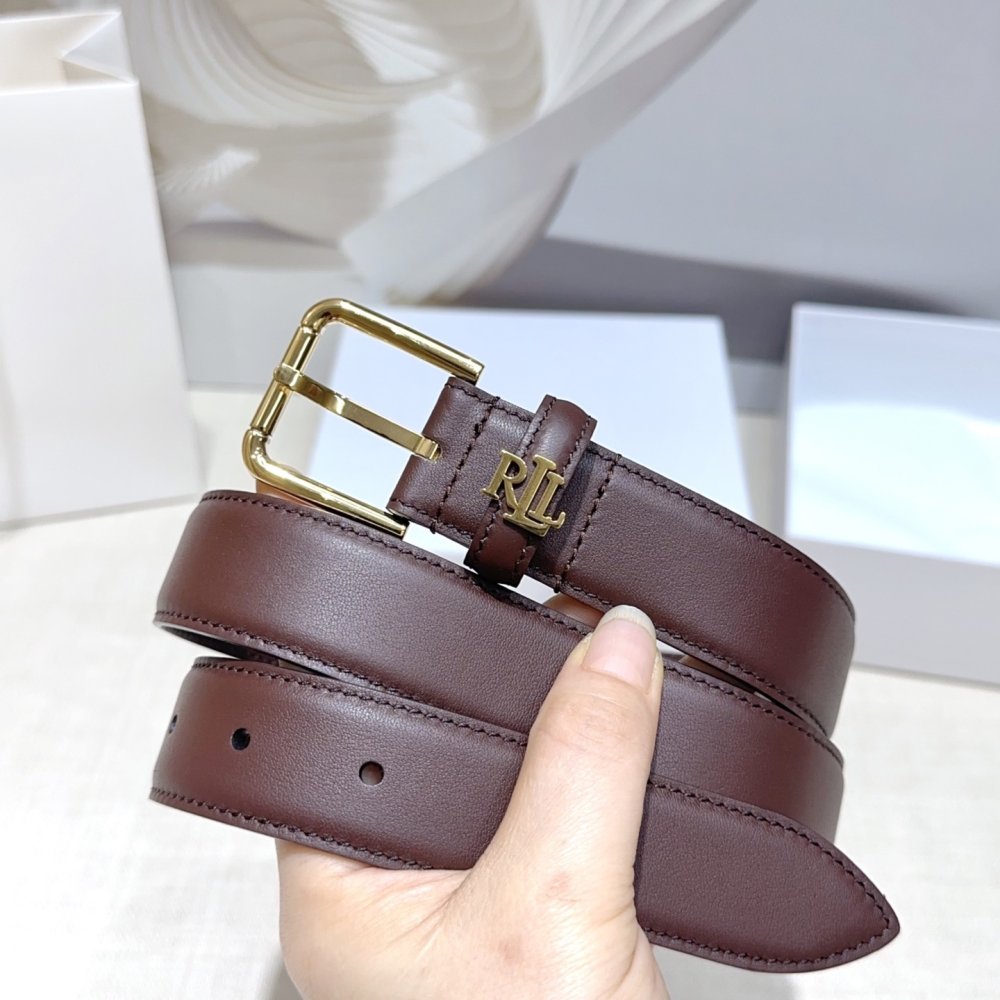 Ремень женский кожаный 3 см фото 3