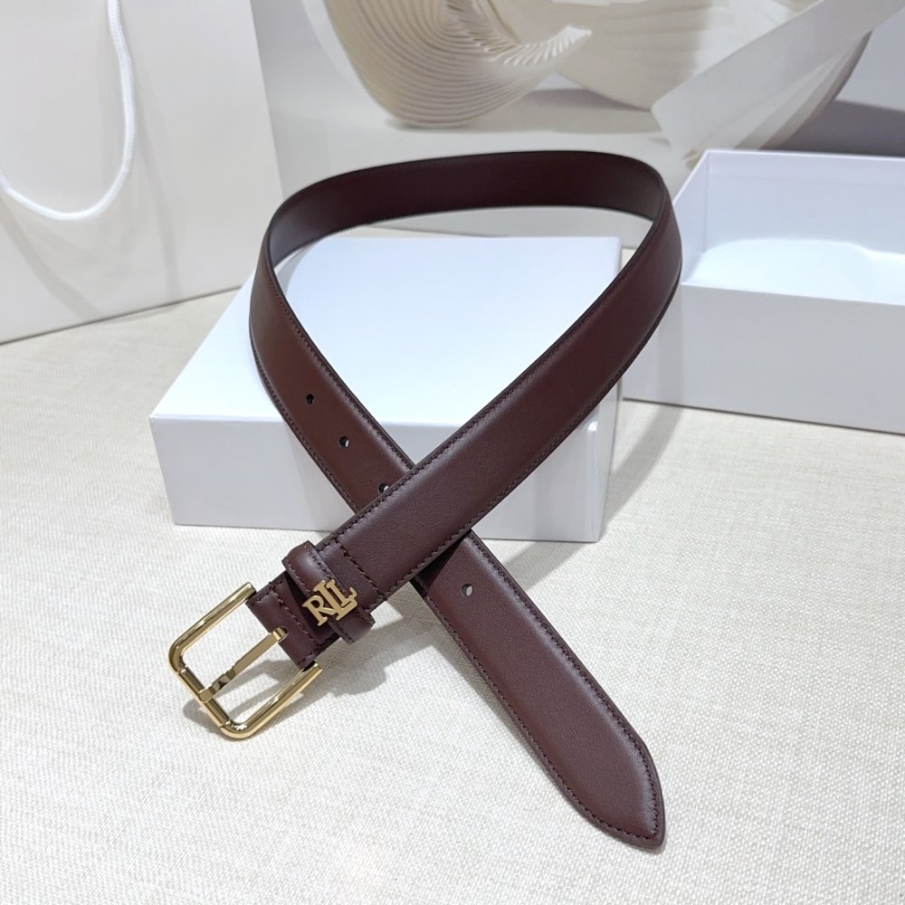 Ремень женский кожаный 3 см фото 4