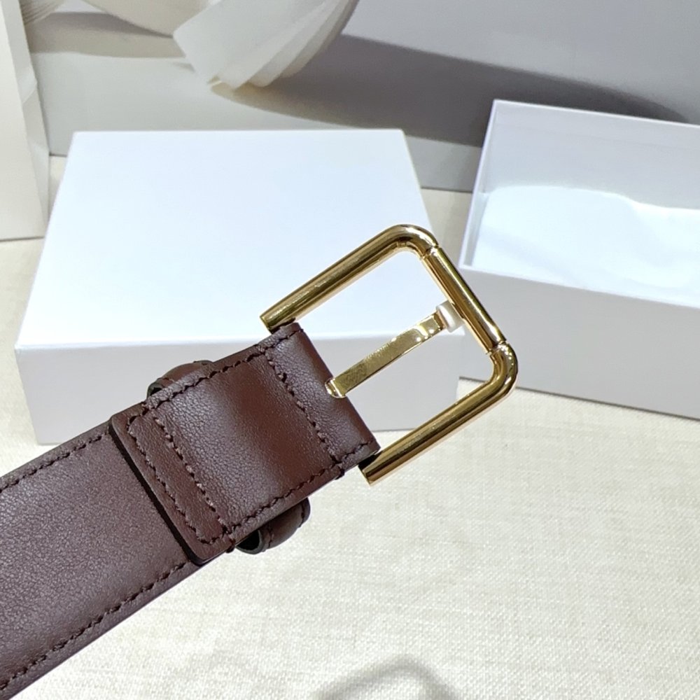 Ремень женский кожаный 3 см фото 7