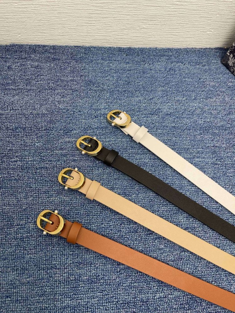 Ремень женский кожаный Dior Chic 2 см фото 7