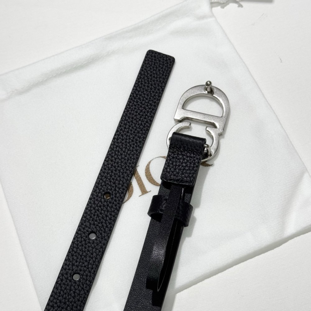 Ремінь жіночий шкіряний Dior Montaigne Avenue 2 см фото 6