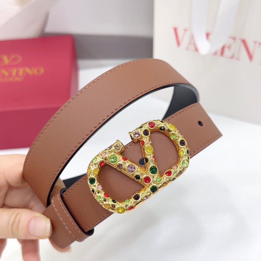 Ремень женский кожаный двусторонний 3 см фото 3