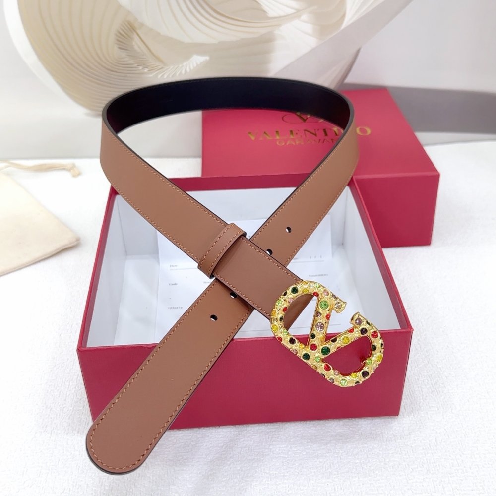 Ремень женский кожаный двусторонний 3 см фото 4