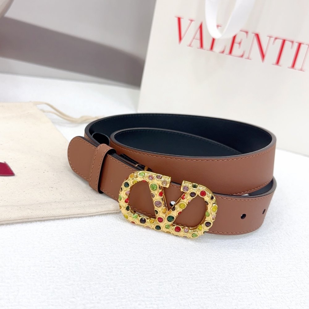 Ремень женский кожаный двусторонний 3 см фото 6