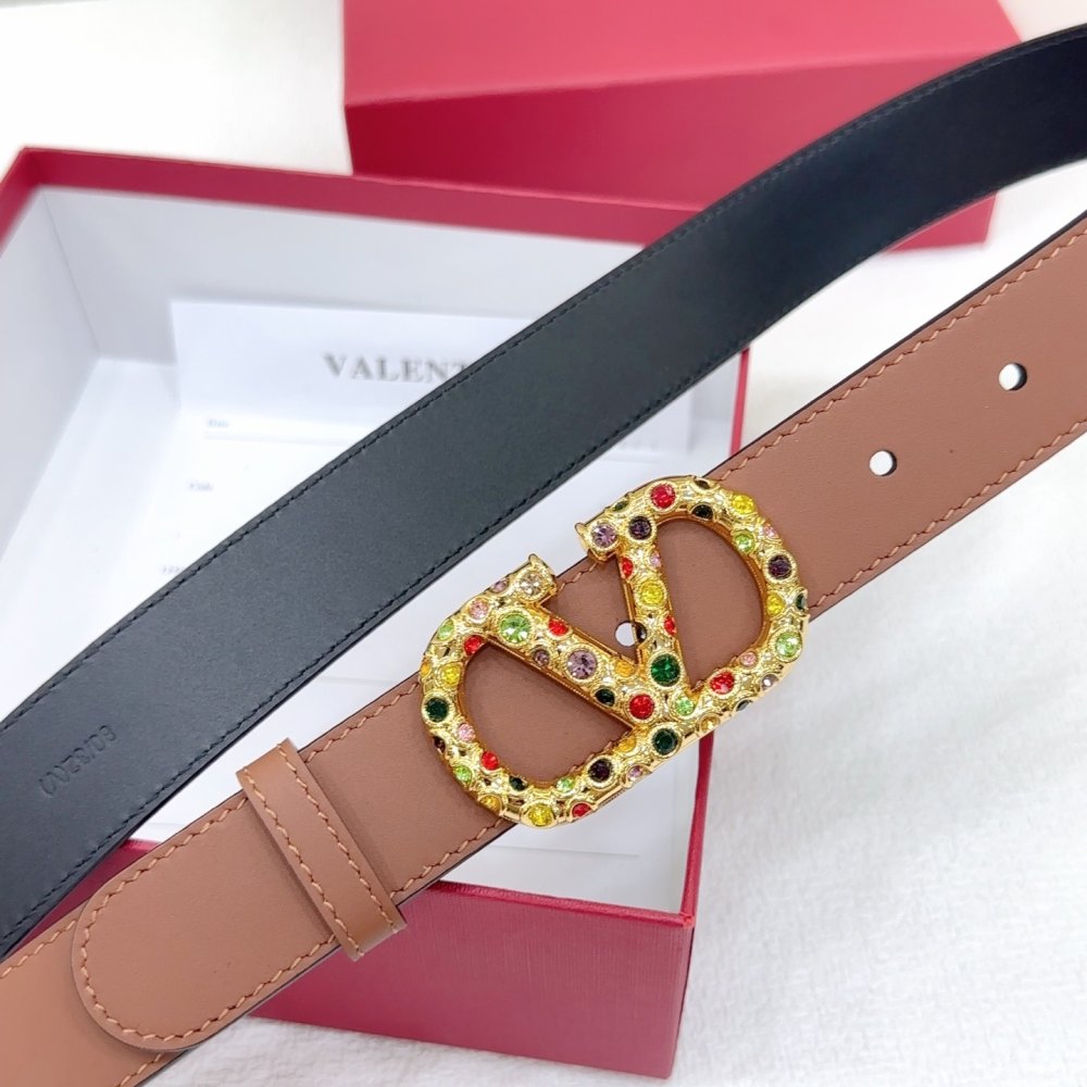 Ремень женский кожаный двусторонний 3 см фото 7