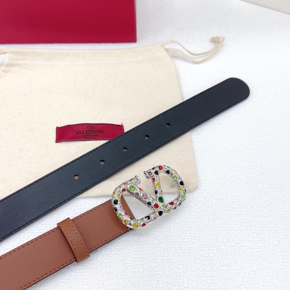 Ремень женский кожаный двусторонний 3 см фото 8