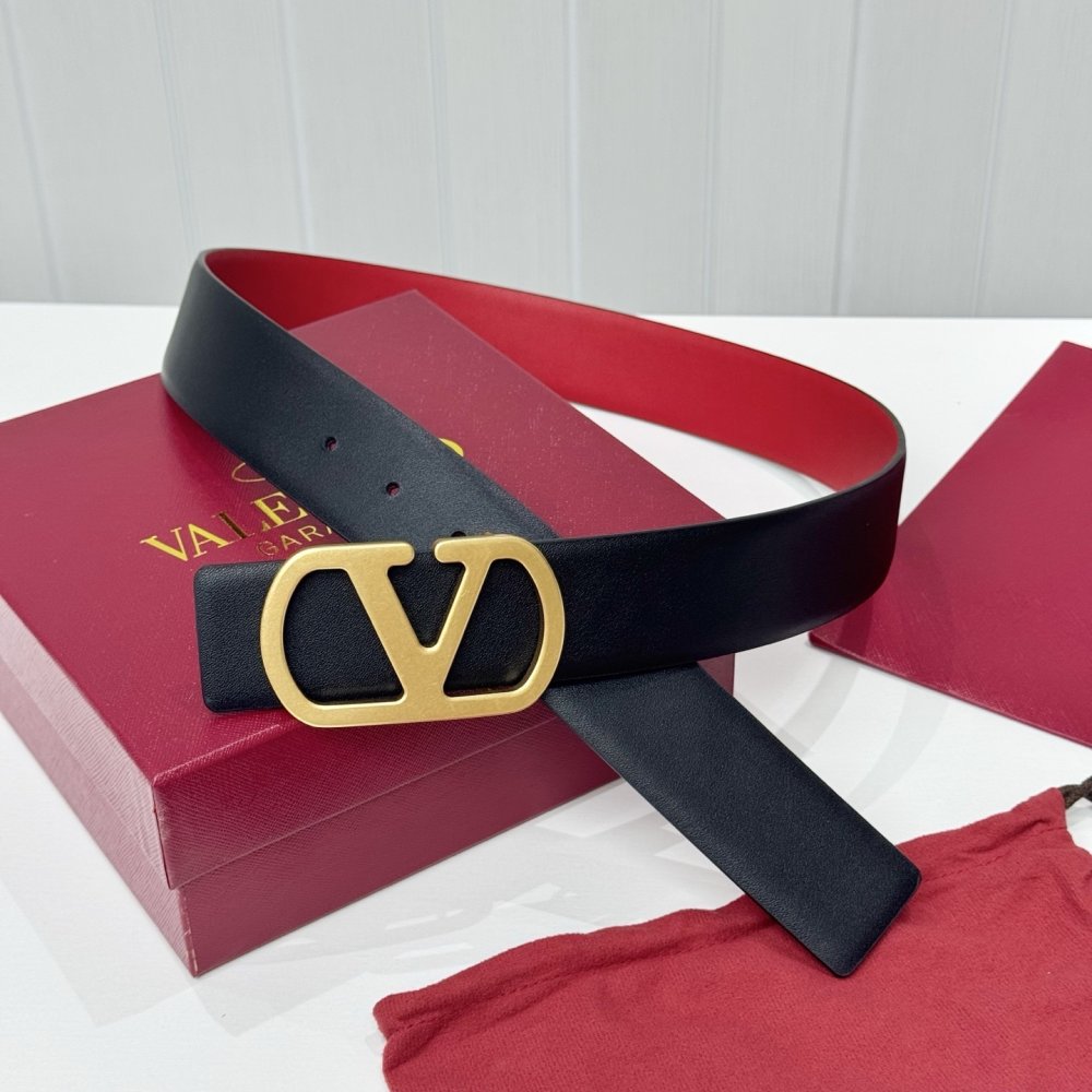 Ремень женский кожаный двусторонний 4 см фото 6