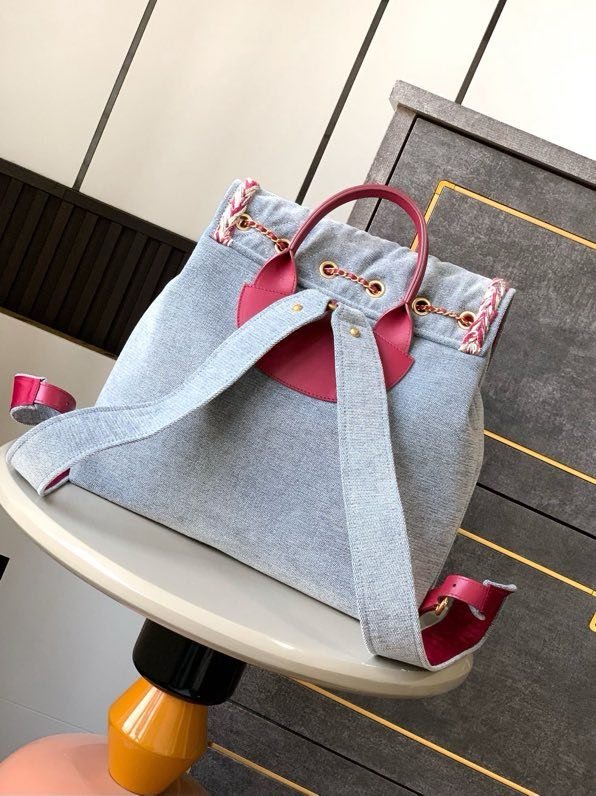 Рюкзак джинсовый фото 2