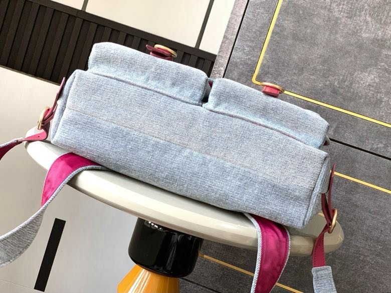 Рюкзак джинсовый фото 4