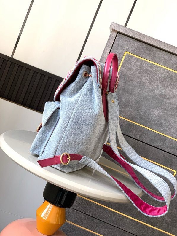 Рюкзак джинсовый фото 9