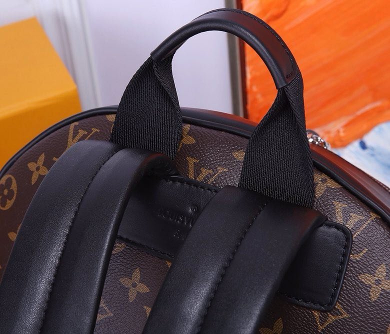 Рюкзак из канвы с покрытием Monogram Macassar фото 5