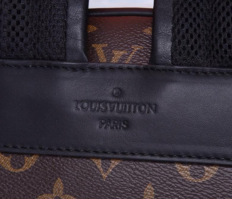 Рюкзак из канвы с покрытием Monogram Macassar фото 6