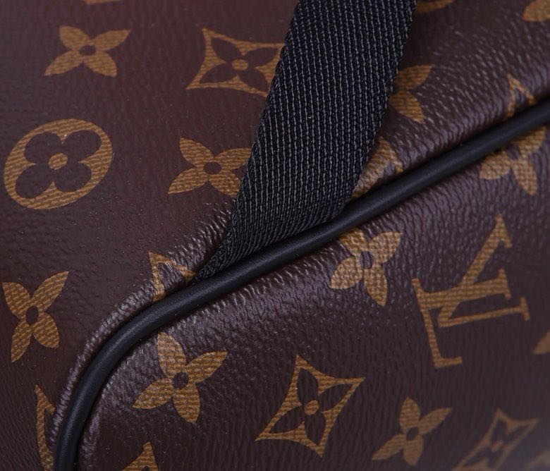 Рюкзак из канвы с покрытием Monogram Macassar фото 8