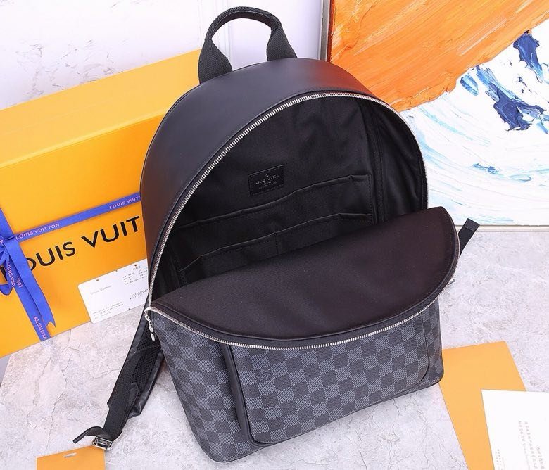 Рюкзак из канвы с покрытием Monogram Macassar фото 8