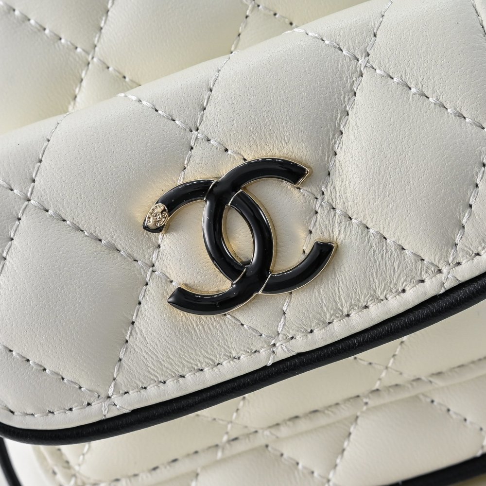 Рюкзак кожаный CHANEL 25 C Mini 12 см фото 5