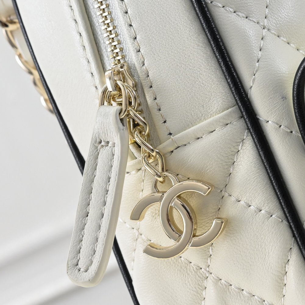 Рюкзак кожаный CHANEL 25 C Mini 12 см фото 6