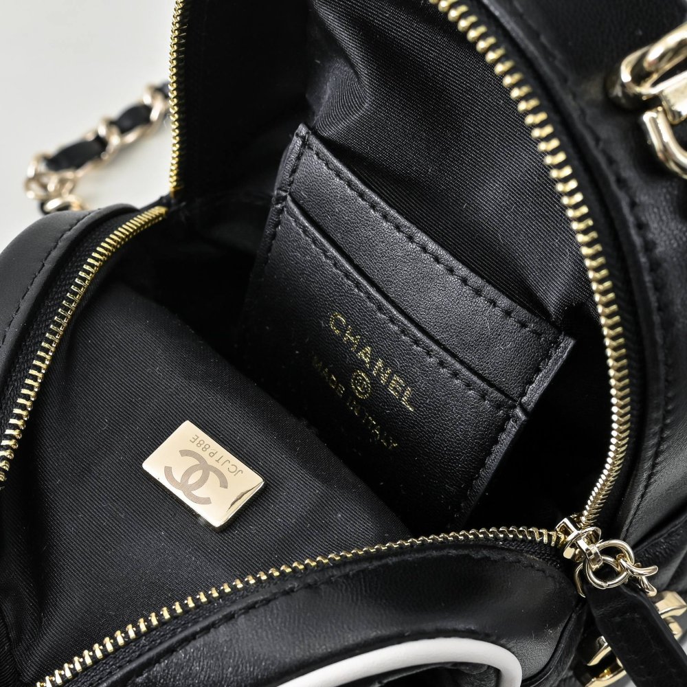 Рюкзак кожаный CHANEL 25 C Mini 12 см фото 9