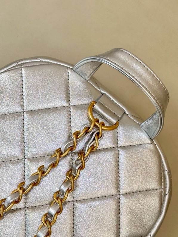 Рюкзак кожаный женский 22 см фото 9