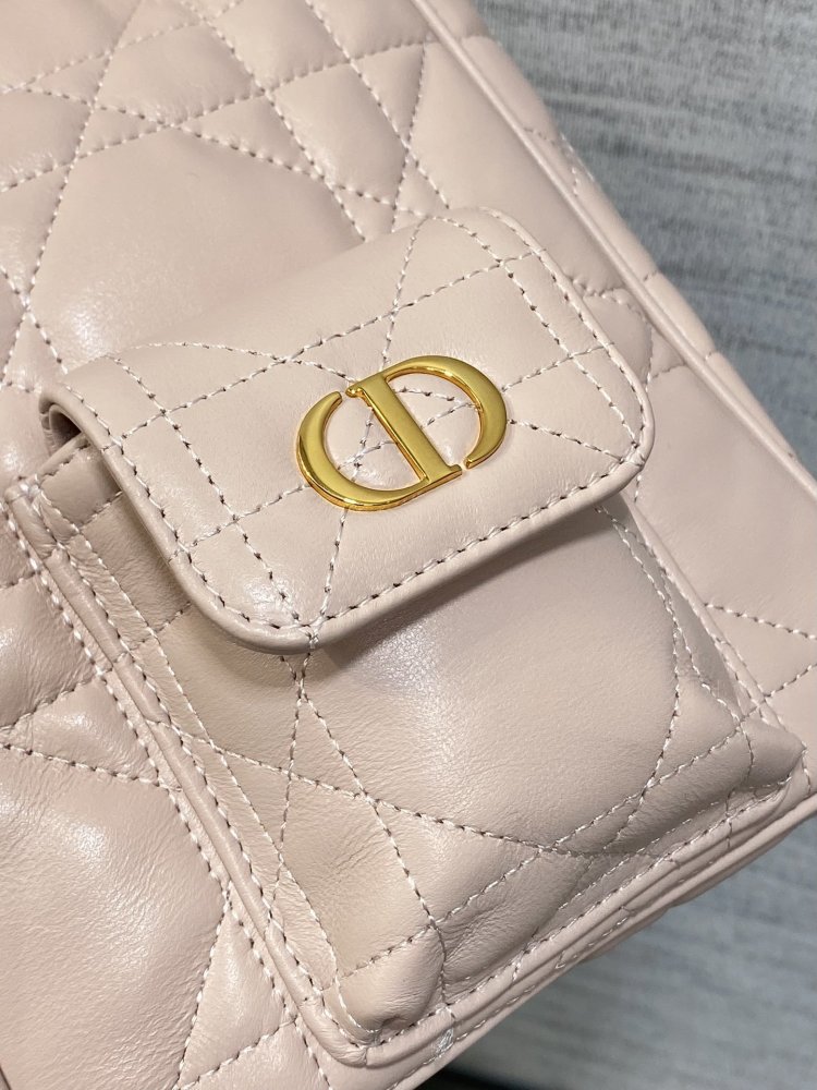 Рюкзак кожаный женский Caro Multicarry 15 см фото 3