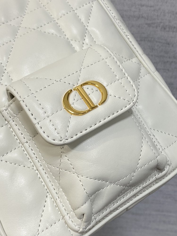 Рюкзак кожаный женский Caro Multicarry 15 см фото 3