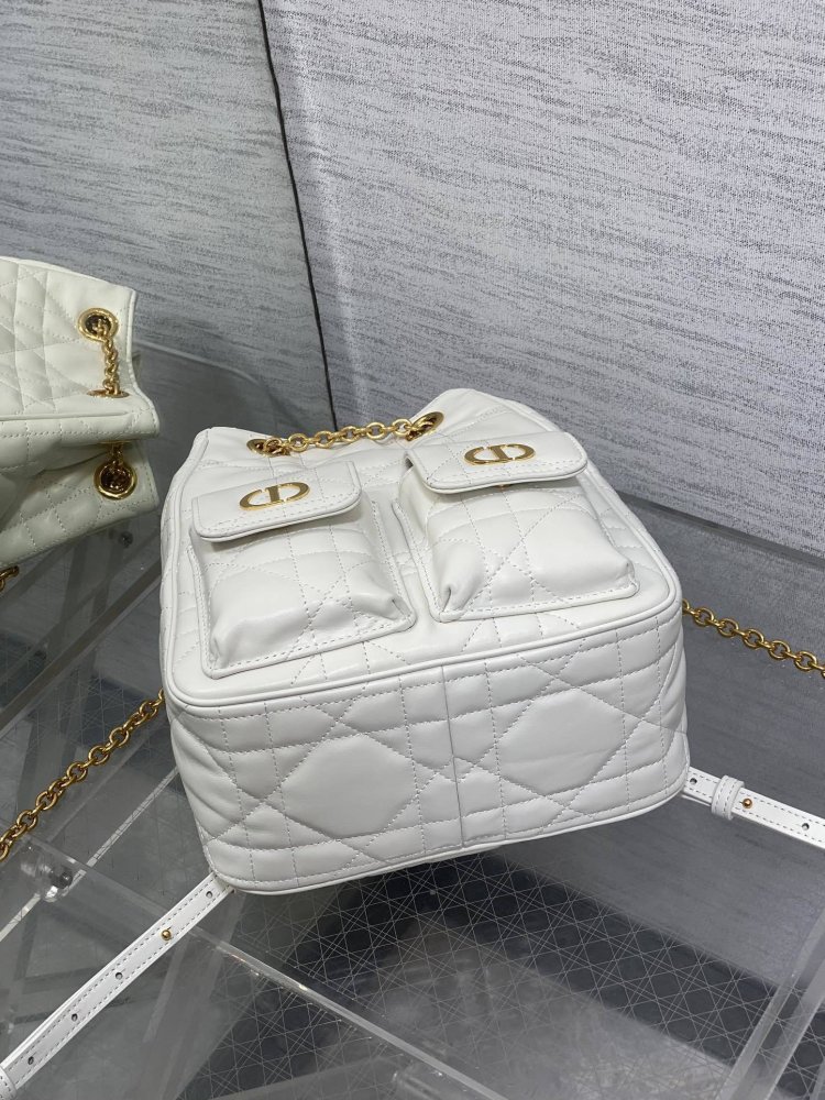 Рюкзак кожаный женский Caro Multicarry 20 см фото 7