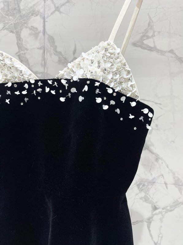 Роскошное бархатное платье комбинация фото 3