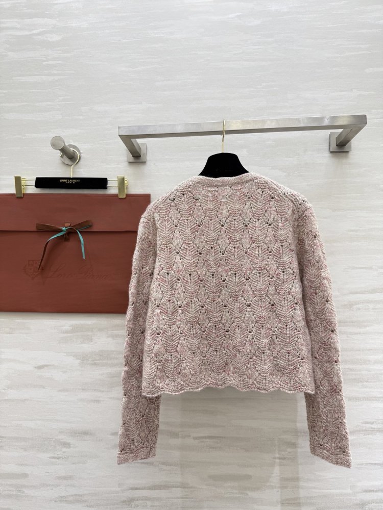 Розовый кашемировый кардиган фото 6