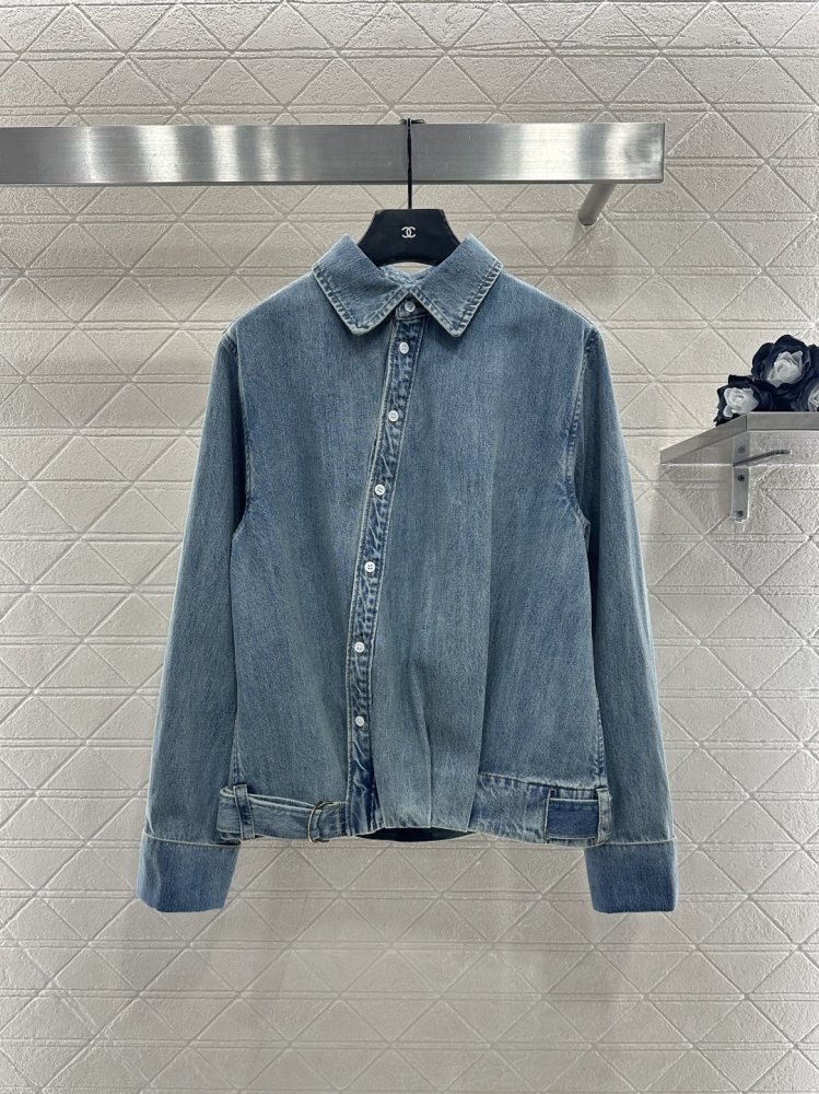 Рубашка джинсовая женская