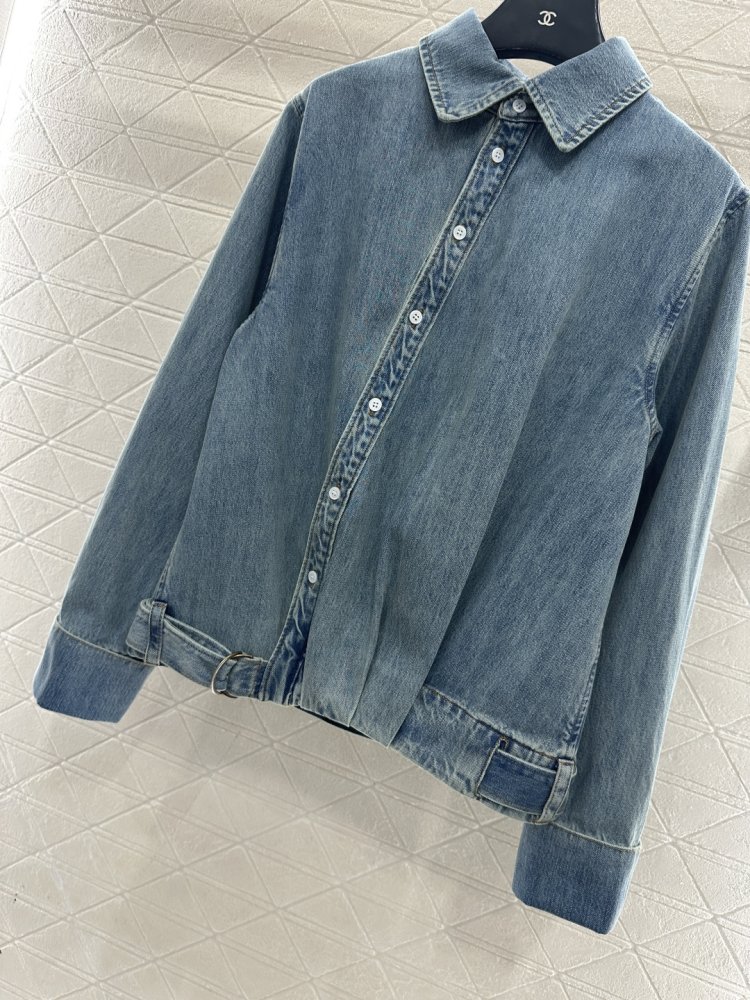 Рубашка джинсовая женская фото 4