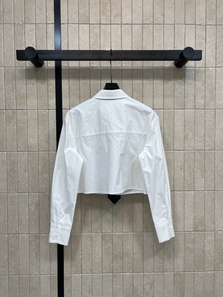 Рубашка короткая женская с галстуком фото 7